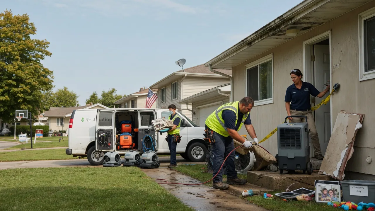 Water Damage Restoration in Helper, UT near me